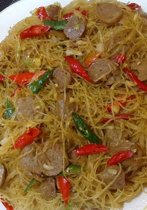 Foto resep Soun Goreng Bakso Sapi Lezat
