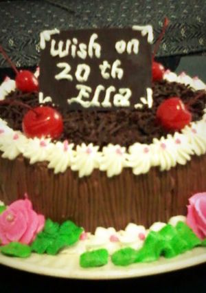 Foto resep Brownies ultah ceria