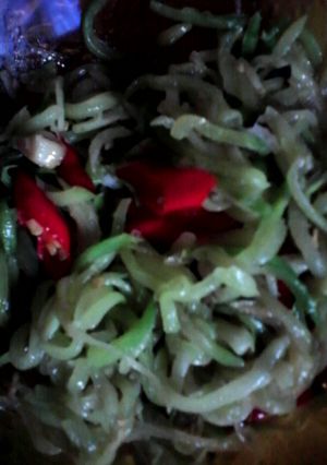 Foto resep tumis labu siam