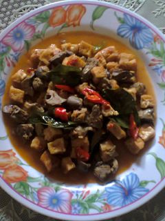 Foto resep Sambal Goreng Ati Ayam campur Tahu 