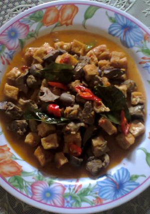 Foto resep Sambal Goreng Ati Ayam campur Tahu 