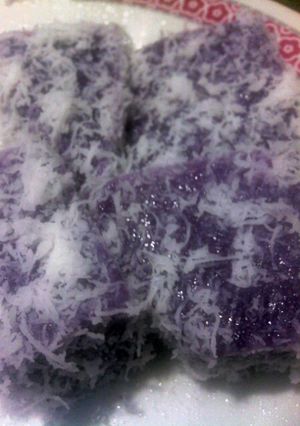 Foto resep ongol-ongul ungu