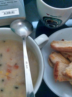 Foto resep Sup Jagung Buru-buru