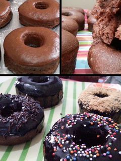 Foto resep Donat cokelat enak...