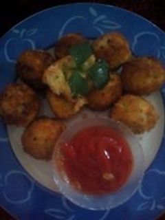 Foto resep bola-bola kentang keju