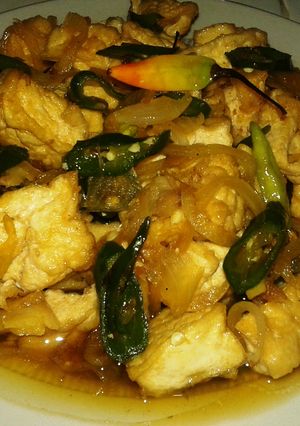 Foto resep Oseng Tahu Lombok Ijo