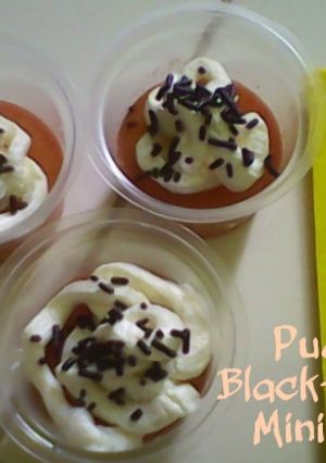 Foto resep Puding Blackforest Minimalis