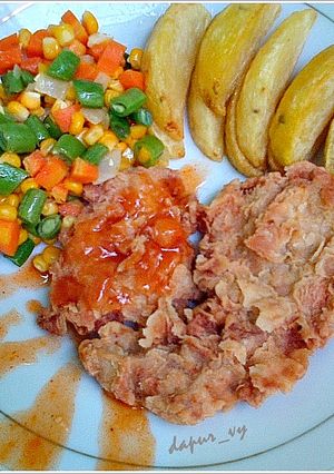 Foto resep STEAK AYAM saus pedas
