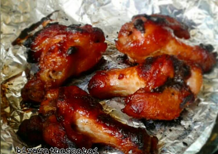 Resep Sayap Ayam Berbumbu aka Spicy Chicken Wings Lezat