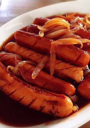 Foto resep Sosis Panggang Saus Mentega