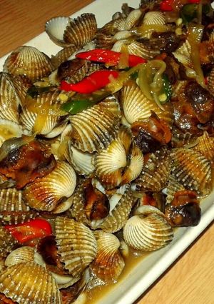 Foto resep Kerang Siram Saos Tiram