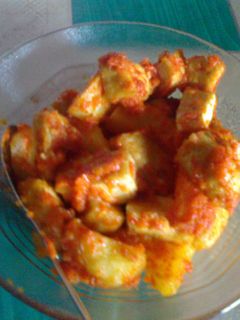 Foto resep tahu kentang pedas