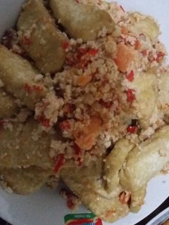 Foto resep Tahu Telur Asin Pedas