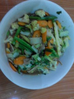 Foto resep Capcay teri yummy