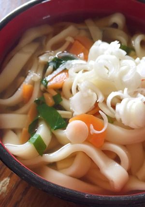 Foto resep Sayur Udon (あっさり野菜うどん)