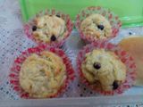 Banana muffin no mixer