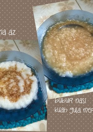 Foto resep Bubur Nasi Kuah Gula Merah