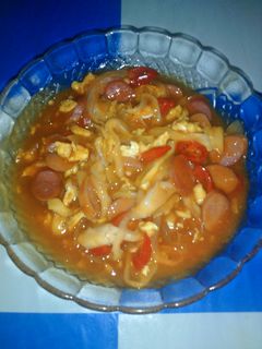 Foto resep Asam manis (pedas) Orak Arik Telur