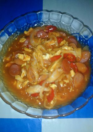 Foto resep Asam manis (pedas) Orak Arik Telur