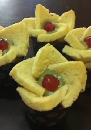 Foto resep Mangkuk Roti Vla Green Tea