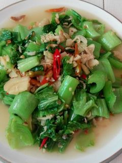 Foto resep Sawi Pahit Cah Garlic Jahe