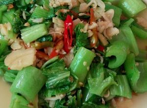 Foto resep Sawi Pahit Cah Garlic Jahe