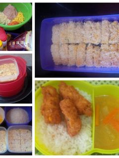 Foto resep Nugget AKUR ( Ayam Keju Sayur) untuk anak anak
