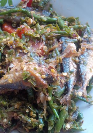 Foto resep ikan asin cabe hijau praktis