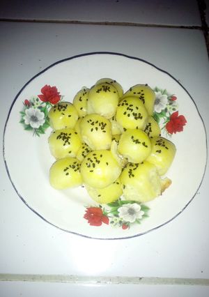 Foto resep roti klereng isi keju