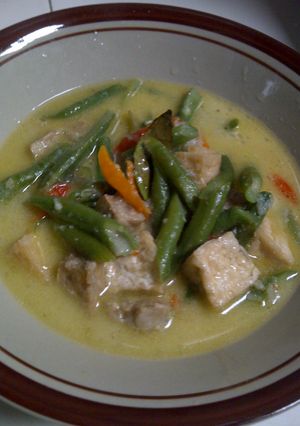 Foto resep sayur santan pedas