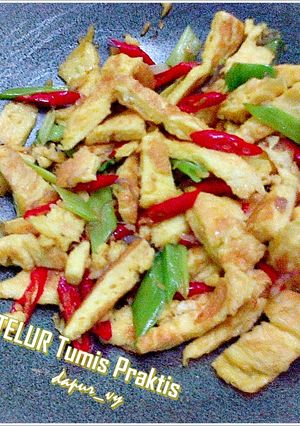 Foto resep DADAR TELUR TUMIS Praktis