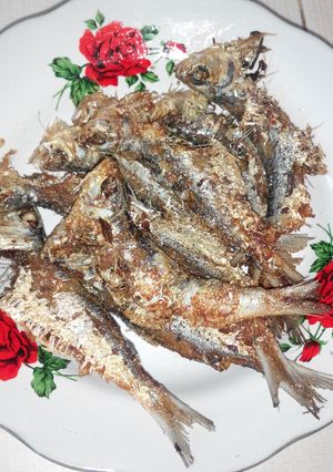 Foto resep Ikan Tembang Basah Goreng Garing