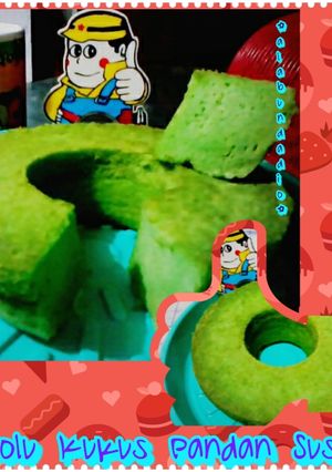 Foto resep Bolu pandan kukus