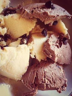 Foto resep Rhum-Raisin & Chocochips-Chocolate Ice Cream