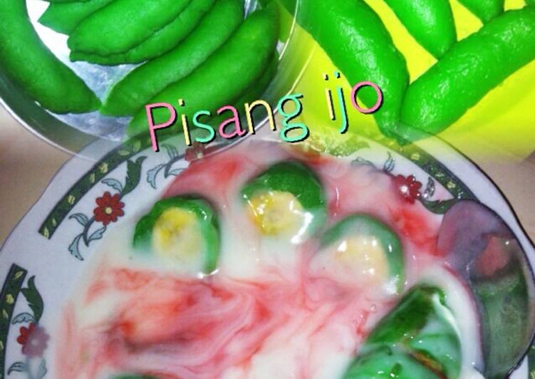 Pisang ijo Tepung Terigu