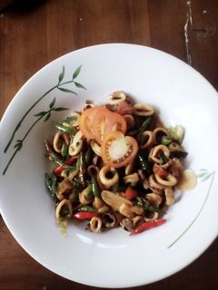 Foto resep Cumi kecap cabe ijo