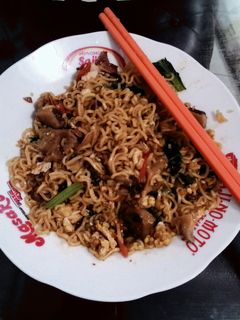 Foto resep Mie jamur vegetarian