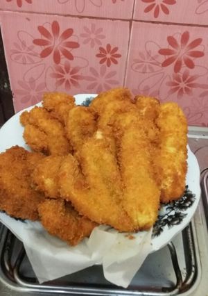 Foto resep pisang goreng krispi