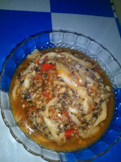 Foto resep Sambal Jamur Tempe Kacang