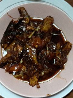 Foto resep Ikan asap bumbu kecap pedas