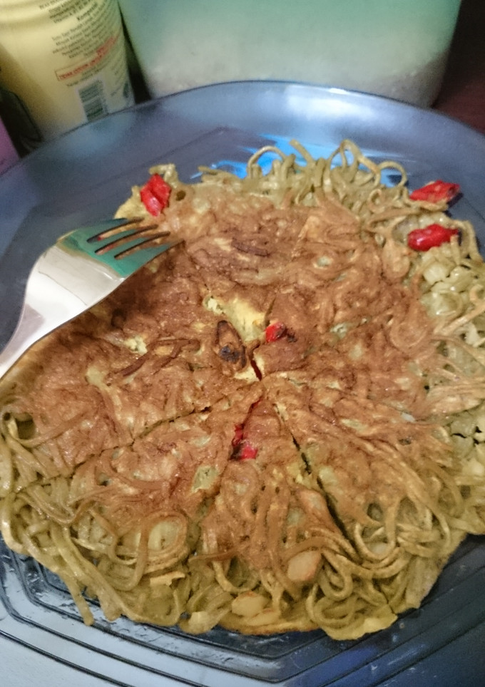 Foto resep Martabak Mie Bayam