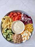 Pasta Salad with Yoghurt Dressing😋👍