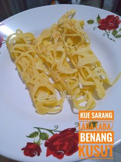 Foto resep Kue Benang Kusut / Sarang laba-laba super simple. Kue Tanpa mixer tanpa oven