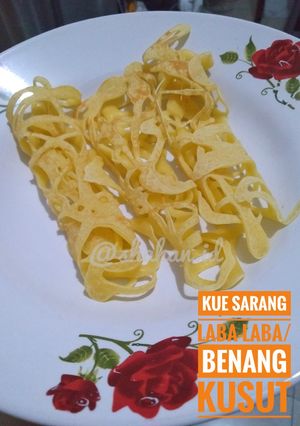 Foto resep Kue Benang Kusut / Sarang laba-laba super simple. Kue Tanpa mixer tanpa oven