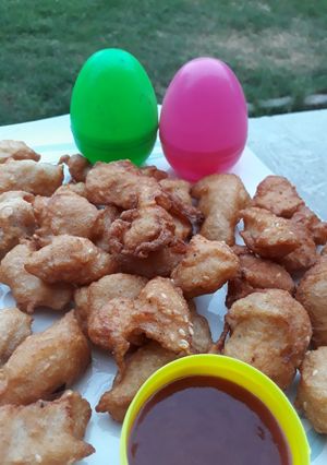 A picture of Chikhen pakora.