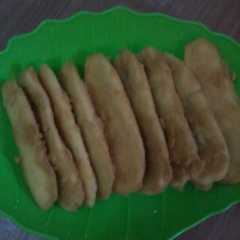 A picture of Pisang goreng pasir.