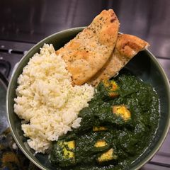 Saag Paneer A picture of Saag Paneer.