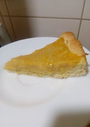 Una foto de Pie de mango, que más dulce :)