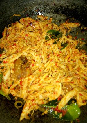 Foto resep Ayam Suwir Bali (tanpa santan)