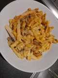Vegan cheese spätzle